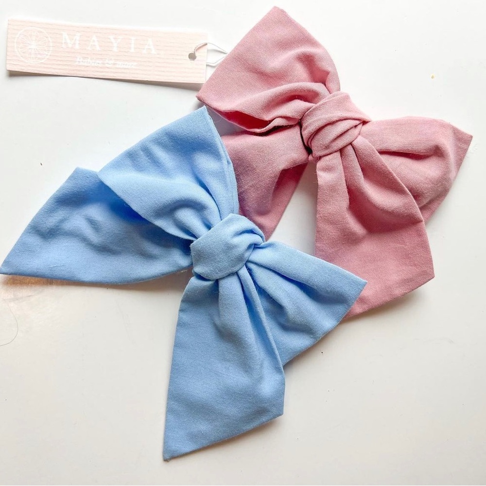 Handmade cotton bows